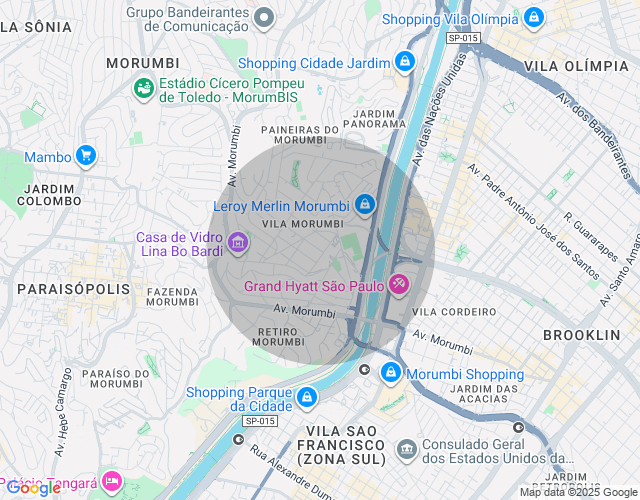 Imóvel no mapa