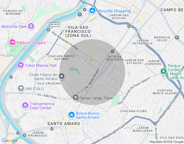 Imóvel no mapa