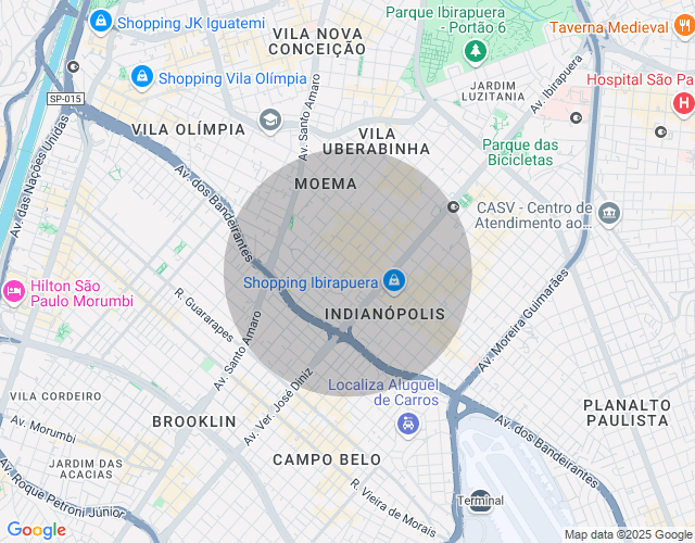 Imóvel no mapa