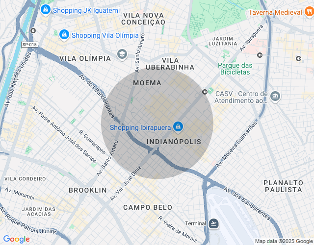 Imóvel no mapa
