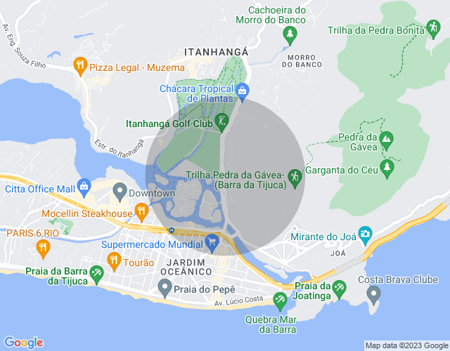Imóvel no mapa