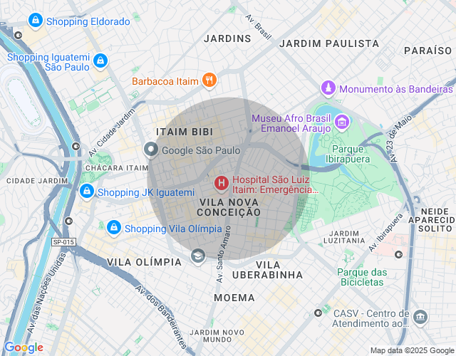 Imóvel no mapa