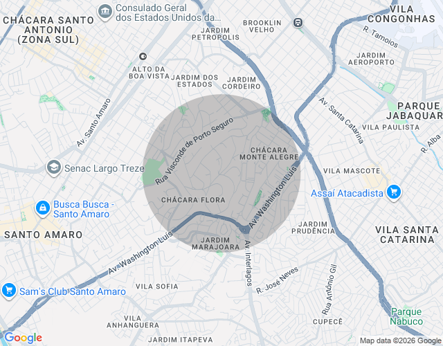 Imóvel no mapa