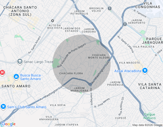 Imóvel no mapa