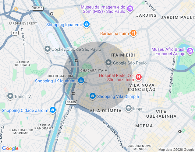 Imóvel no mapa