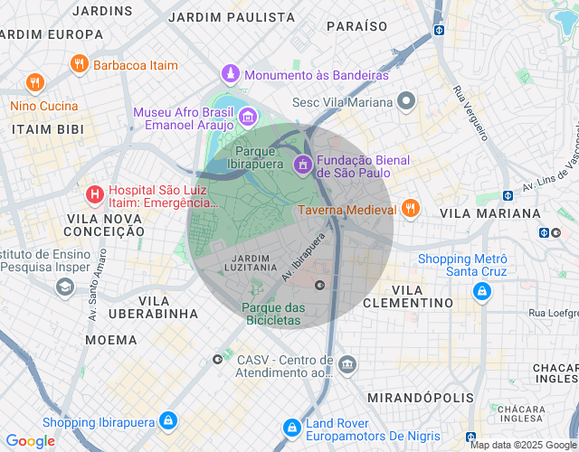 Imóvel no mapa
