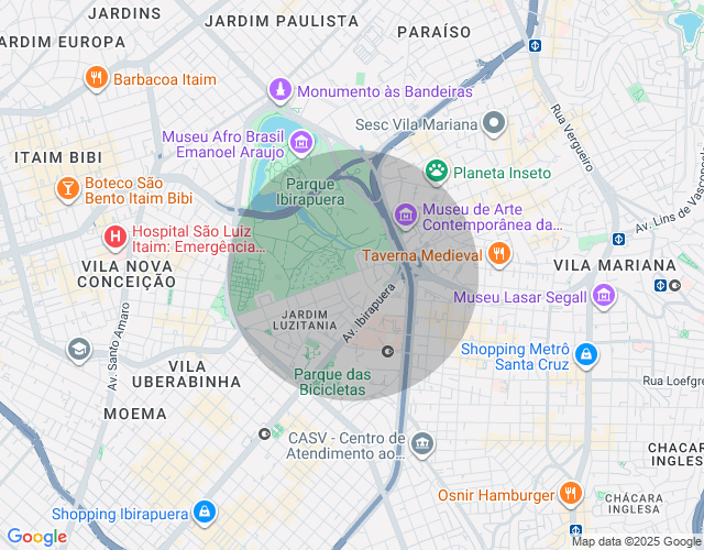 Imóvel no mapa