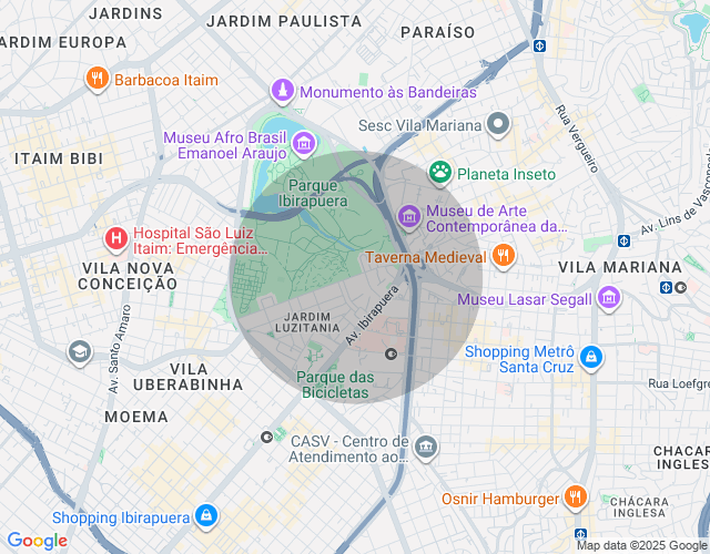 Imóvel no mapa
