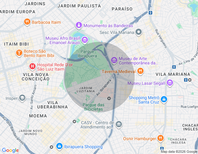 Imóvel no mapa
