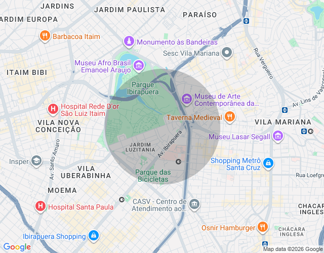 Imóvel no mapa