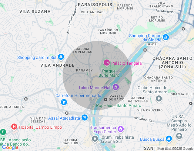 Imóvel no mapa