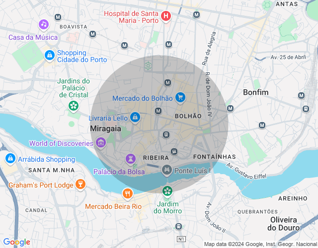 Imóvel no mapa