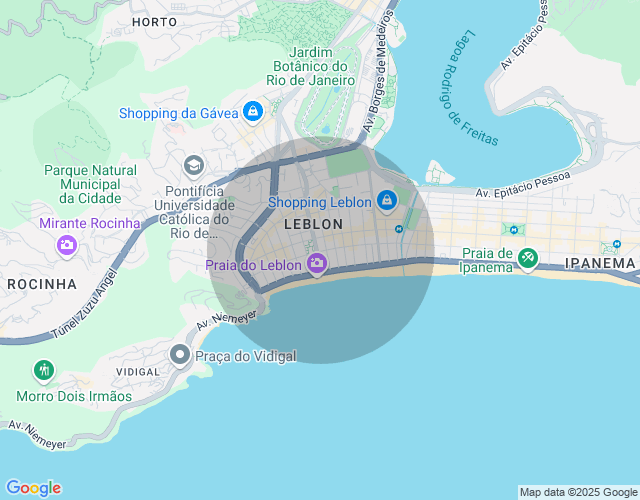 Imóvel no mapa