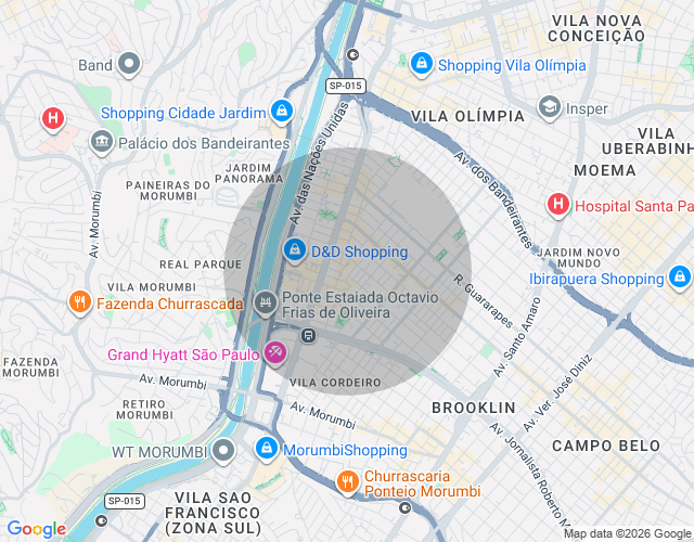 Imóvel no mapa