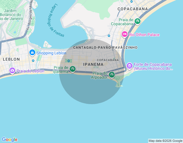 Imóvel no mapa