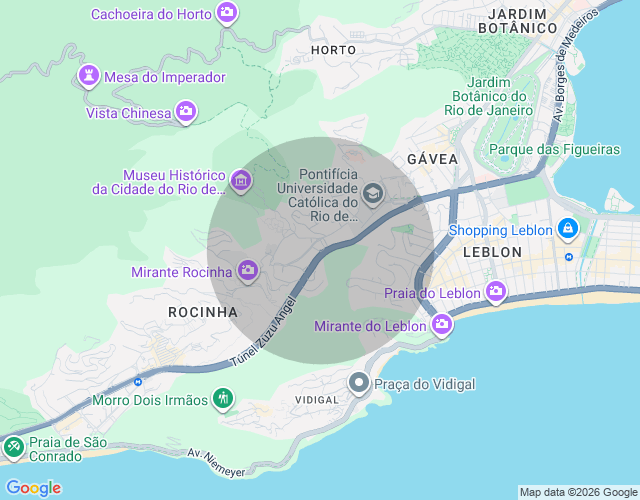 Imóvel no mapa