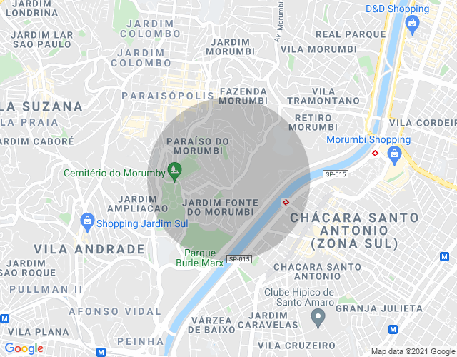 Imóvel no mapa