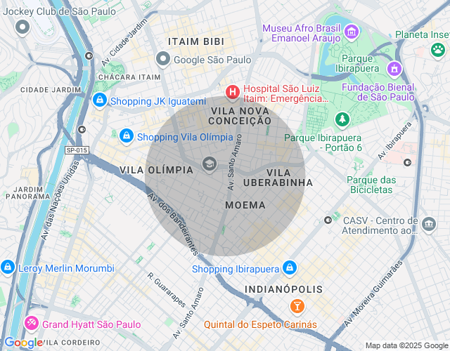 Imóvel no mapa