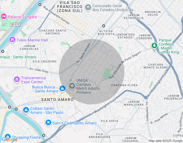 Imóvel no mapa
