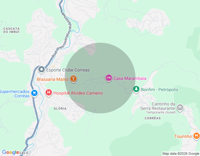 Imóvel no mapa