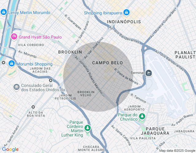 Imóvel no mapa