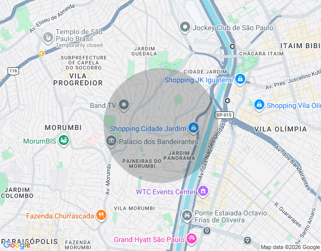 Imóvel no mapa