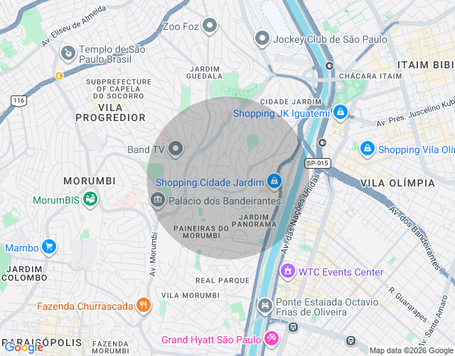 Imóvel no mapa