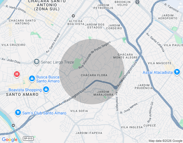 Imóvel no mapa