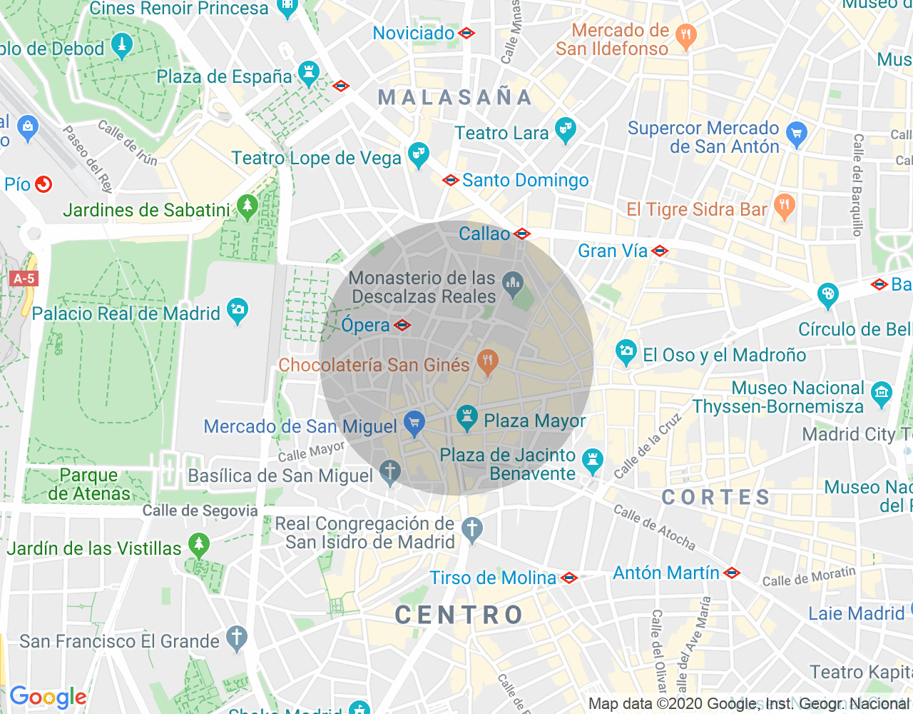 Imóvel no mapa