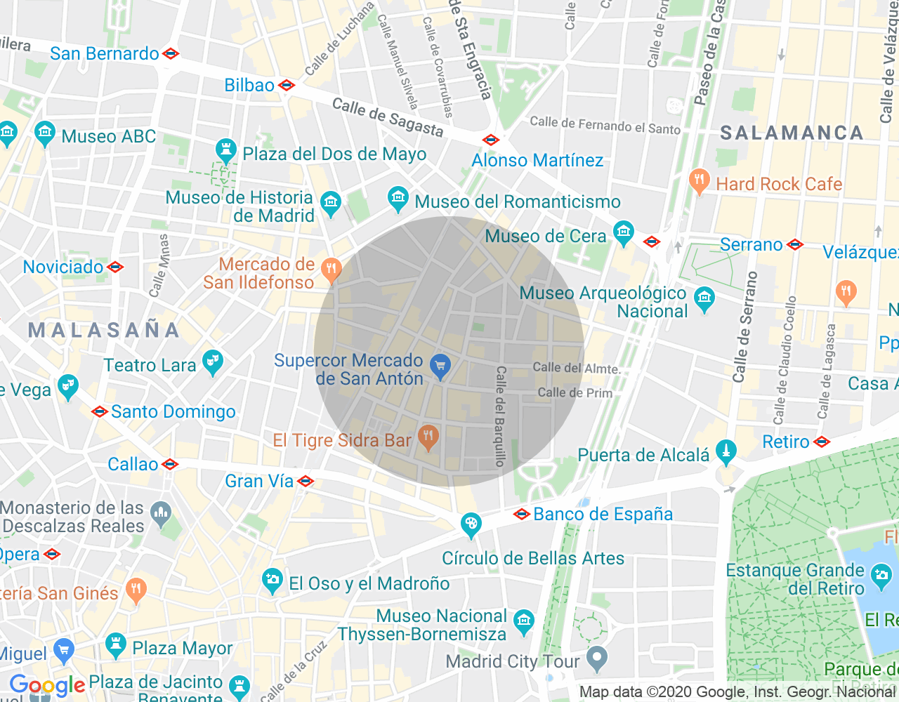 Imóvel no mapa