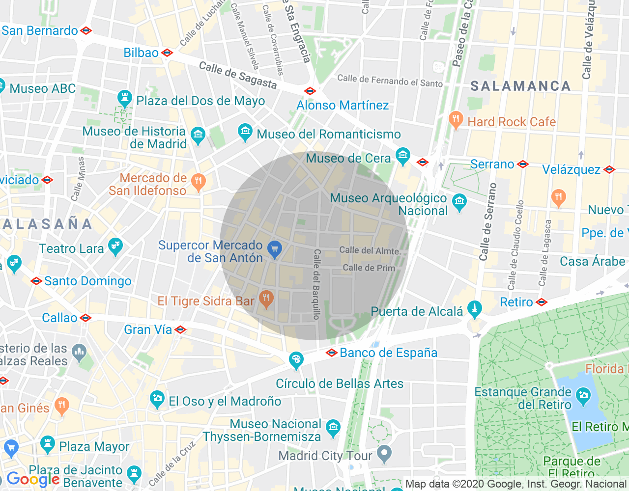 Imóvel no mapa