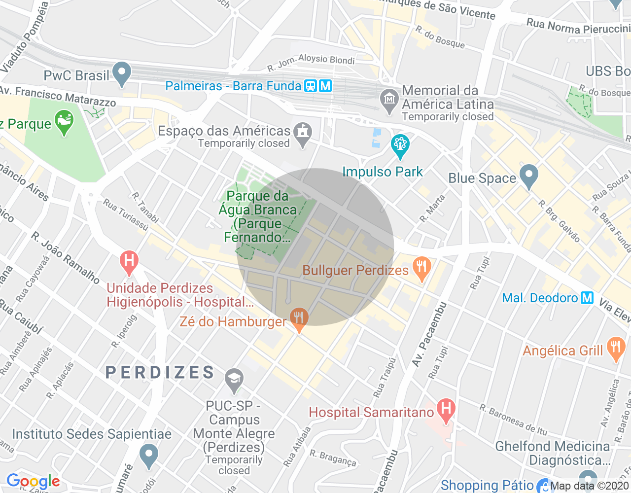 Imóvel no mapa