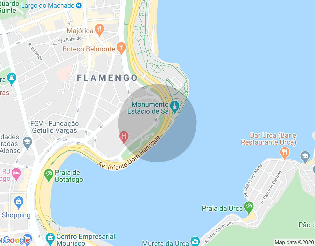 Imóvel no mapa