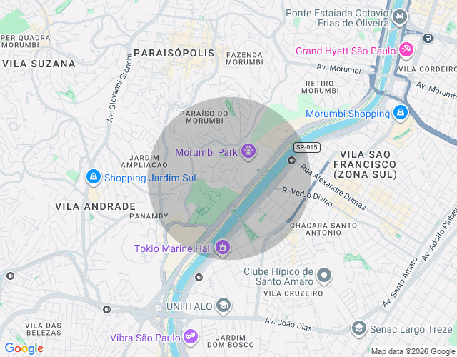 Imóvel no mapa