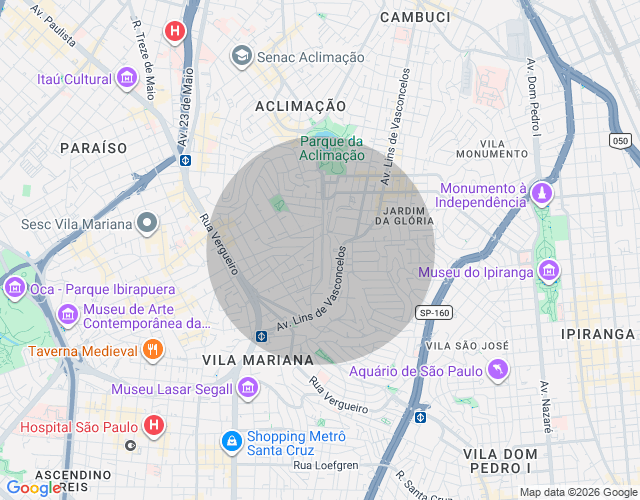 Imóvel no mapa