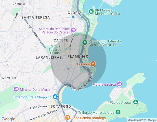 Imóvel no mapa