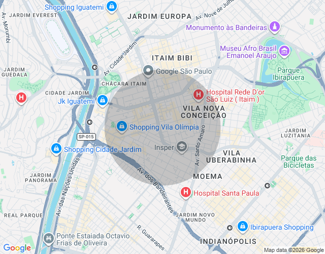 Imóvel no mapa