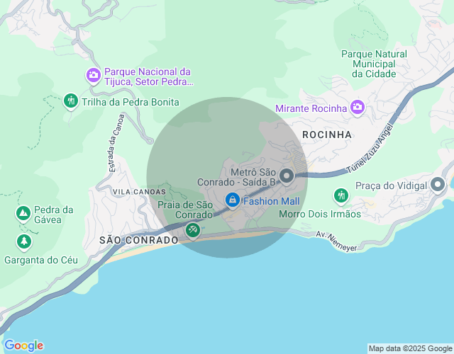 Imóvel no mapa