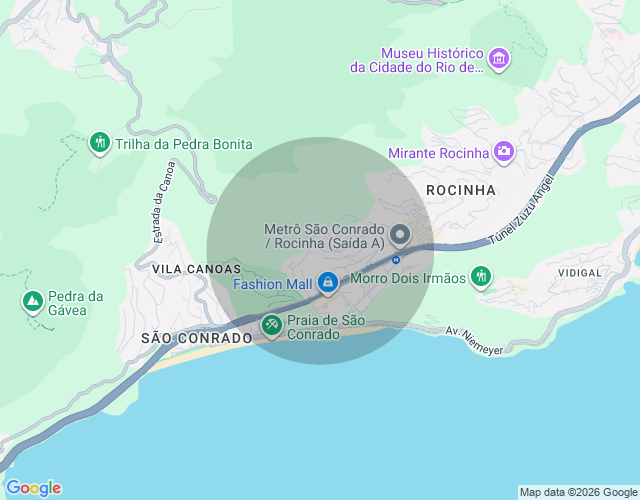 Imóvel no mapa