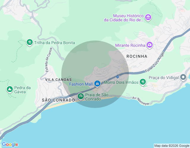 Imóvel no mapa
