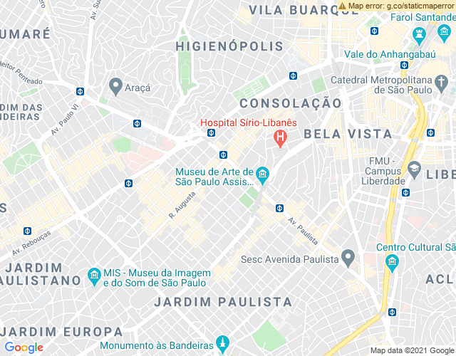 Imóvel no mapa