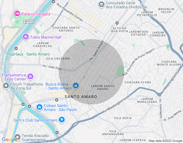 Imóvel no mapa