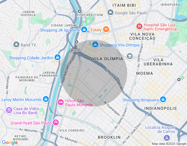 Imóvel no mapa