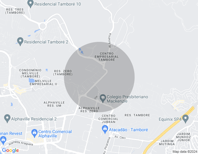 Imóvel no mapa