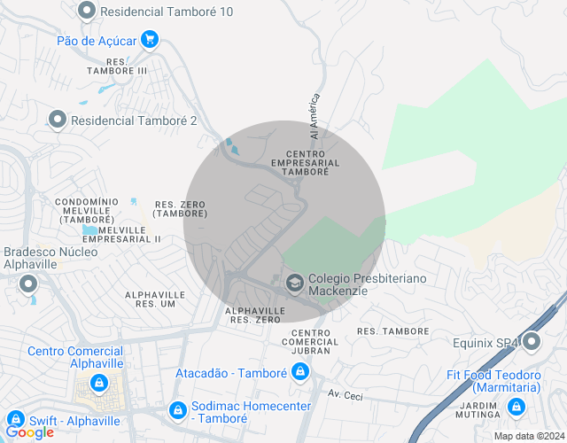 Imóvel no mapa