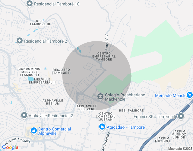 Imóvel no mapa