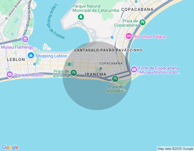 Imóvel no mapa