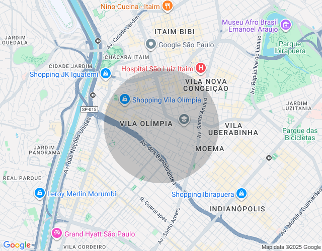 Imóvel no mapa