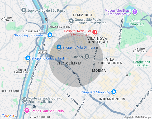 Imóvel no mapa
