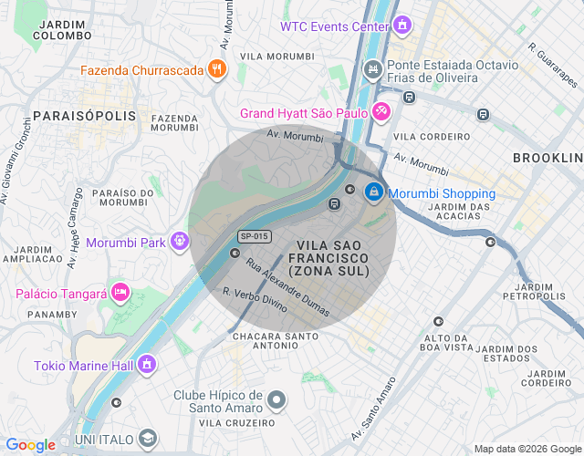 Imóvel no mapa